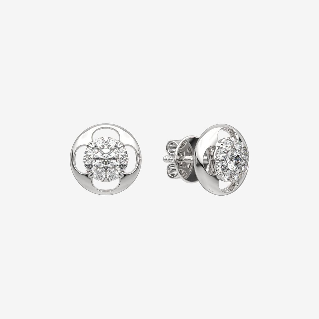  CLUSTER STUD EARRINGS 