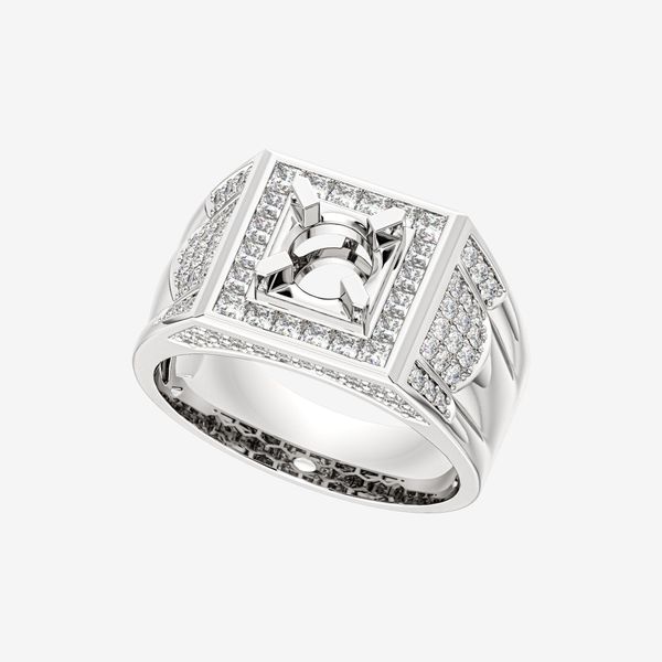 SEMI-SET MEN RING 