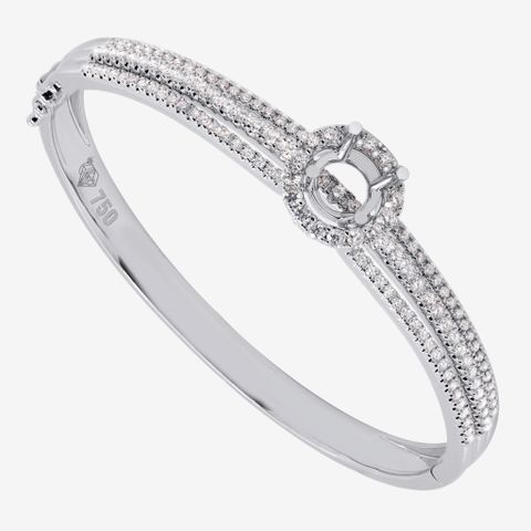 Semi-set Bangles