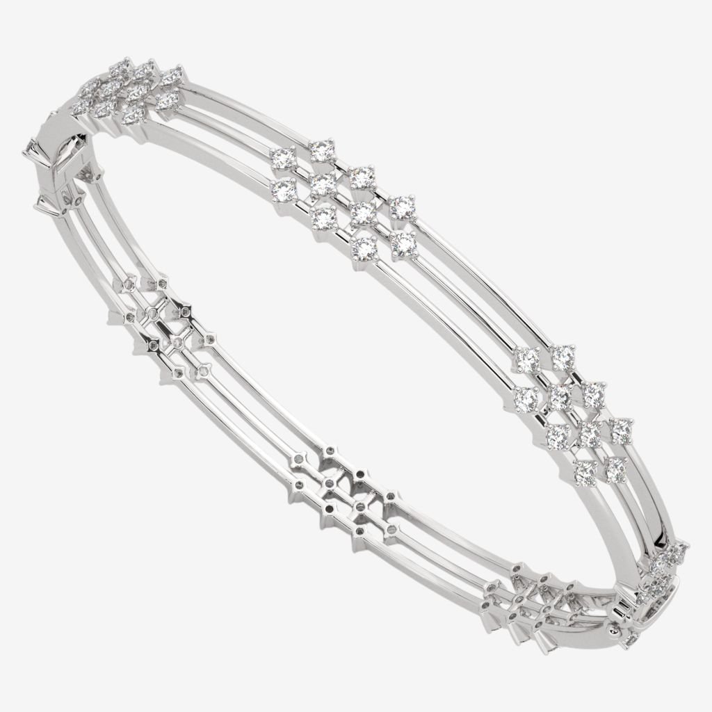  THREE-ROW BANGLE 