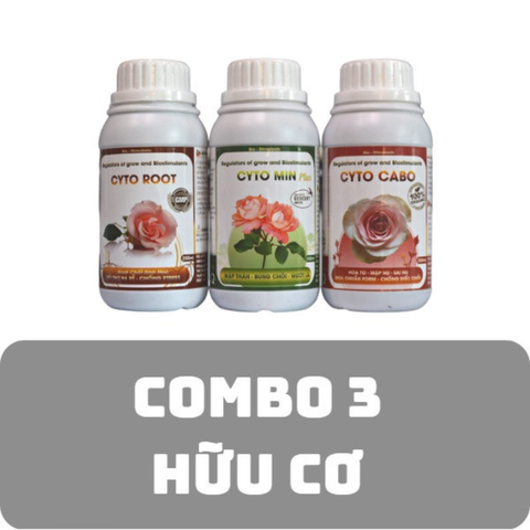 Combo 3 phân bón hữu cơ