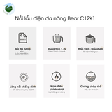  Nồi đa năng Bear DRG-C12K1 