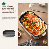  Nổi lẩu nướng 2 khay NL45k 