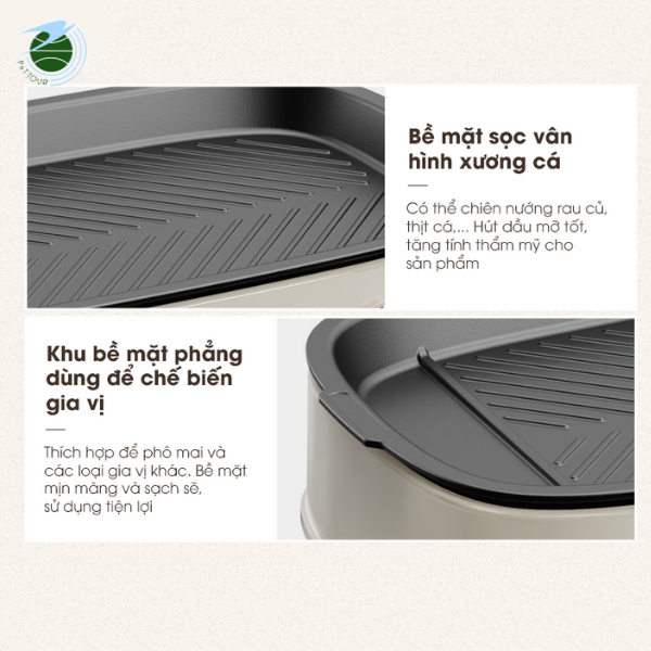  Nổi lẩu nướng 2 khay NL45k 