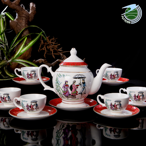  Bộ ấm trà Quan Họ 