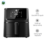  Nồi Chiên Không Dầu điện tử cao cấp Mishio MK284 9L (5.5L) 