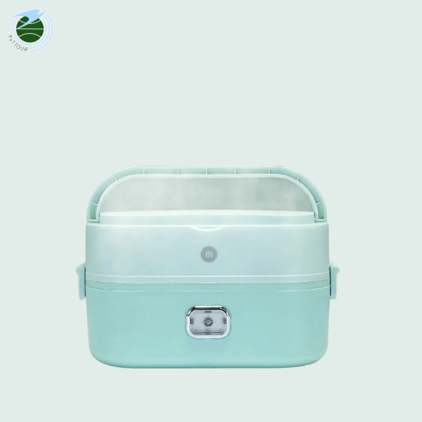  Hộp Hâm Cơm, Thức Ăn Mishio MK317 kèm 2 hộp inox 304 