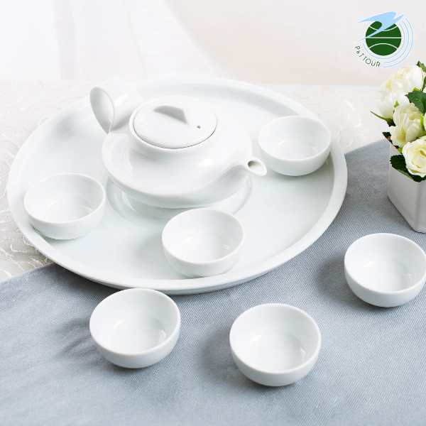  Bộ ấm trà tròn 