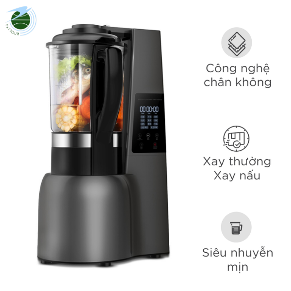  Máy làm sữa hạt và Xay Chân Không Mishio MK307 800W 1.75L 