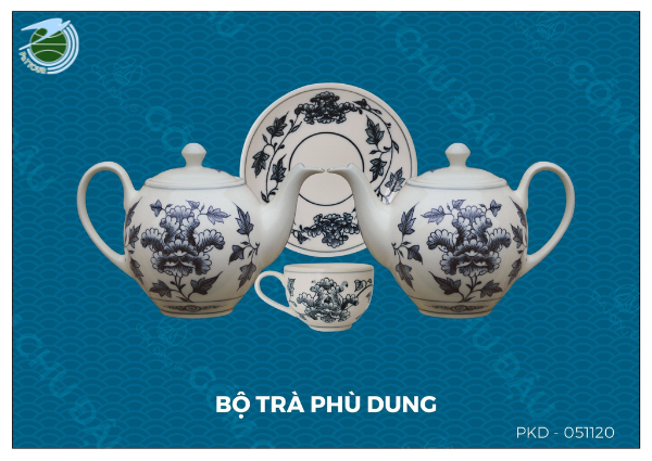  Bộ ấm chén trà Phù Dung 