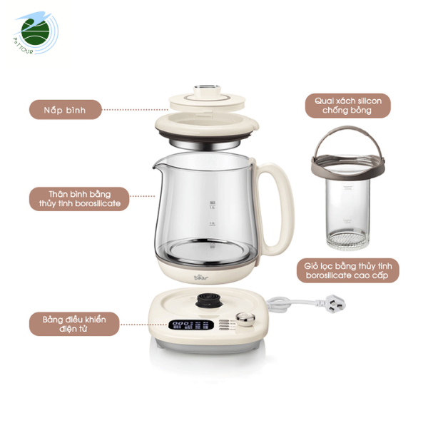  Máy pha trà Bear SUBE011 