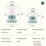  Nồi nấu cháo chưng yến 1 Lít Mishio MK383 