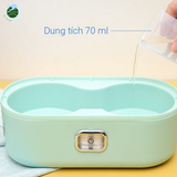  Hộp Hâm Cơm, Thức Ăn Mishio MK317 kèm 2 hộp inox 304 