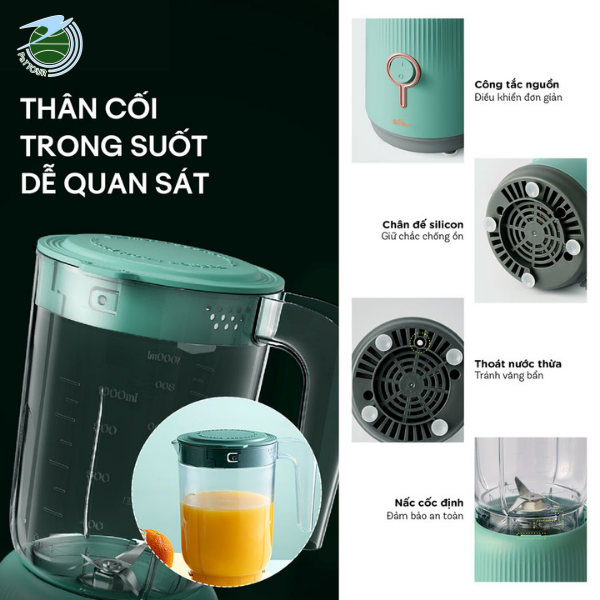  Máy xay sinh tố đa năng Bear BL-B10V2 