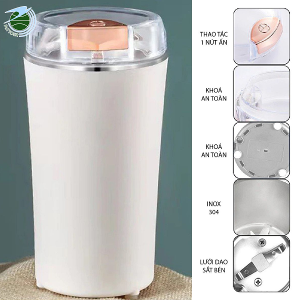  Máy xay bột khô inox 304 Mishio MK359 