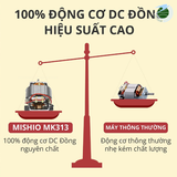  Máy Ép Trái Cây cao cấp Mishio MK313 Slowjuicer motor đồng trọng lượng máy 8.0kg 