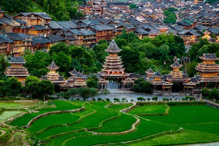  [Tour Trung Quốc] Nam Ninh-Lệ Ba-Hạ Tư Cổ Trấn-Trấn viễn Cổ Thành-Thiên mộ Miêu Trại 4N3Đ 