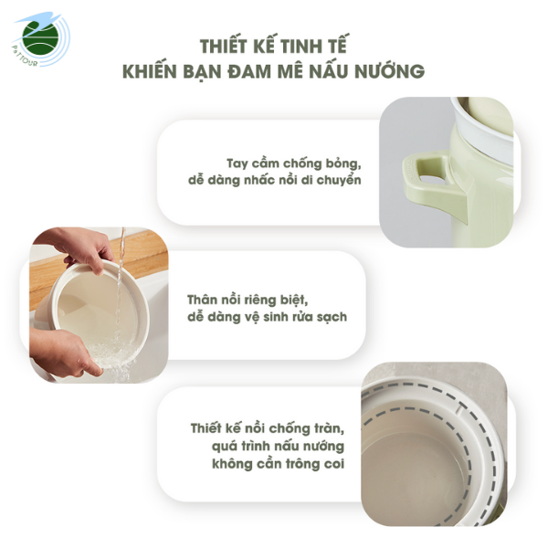  Nồi nấu chậm 2L SB-NNC20 