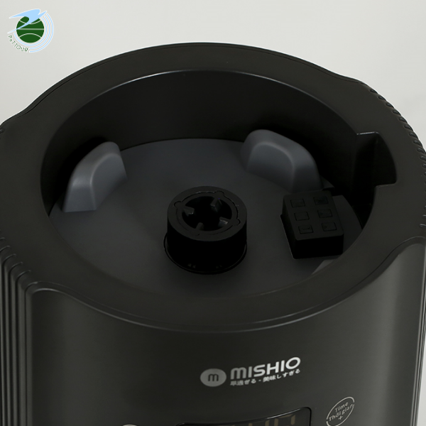  Máy làm sữa đậu nành không cần lọc bã Mishio MK360 800W cối thủy tinh Borisilicate 1.75L 