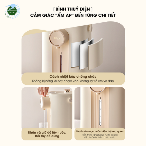  Bình thuỷ điện 5L BTD5L 