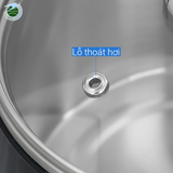  Ca Nấu Đa Năng MK214 Màu Đen 1.5L inox 304 