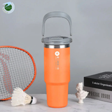  Ly Giữ Nhiệt inox 304 không gỉ sét kèm quai xách và ống hút Mishio size 600ml và 900ml 