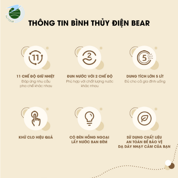  Bình thuỷ điện 5L BTD5L 