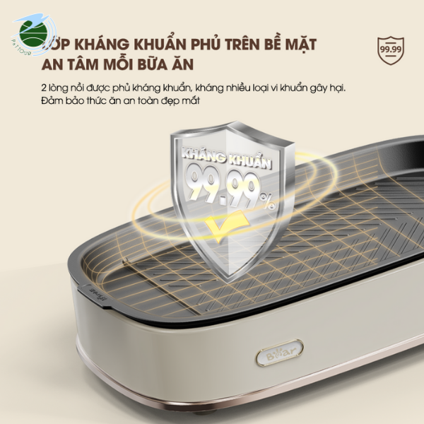  Nổi lẩu nướng 2 khay NL45k 