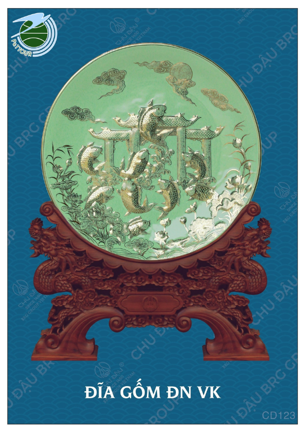  Đĩa trang trí 