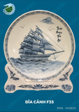 Đĩa trang trí 