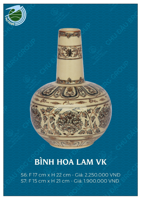  Bình Hoa Lam 