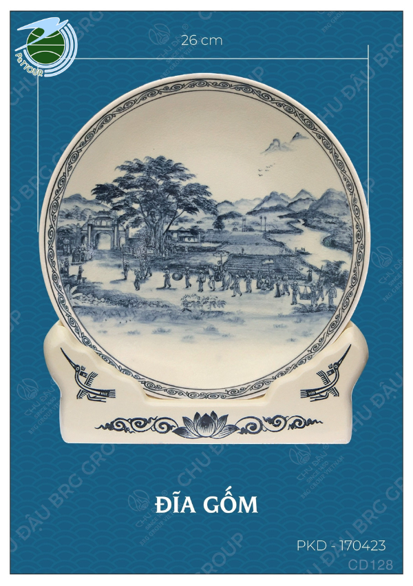  Đĩa trang trí 