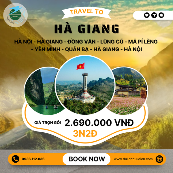  HÀ NỘI - QUẢN BẠ - ĐỒNG VĂN - HÀ NỘI 3N2Đ 