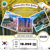 TOUR BUSAN – SEOUL – NAMI – NAMSAN TOWER – HERO SHOW 
