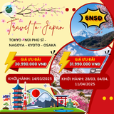  Tour du lịch Nhật Bản ngắm hoa anh đào 2025 