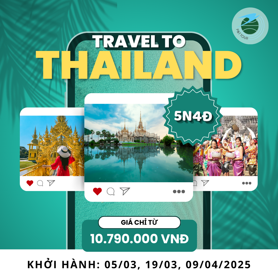  TOUR HÀ NỘI - CHIANGMAI - CHIANGRAI - HÀ NỘI 