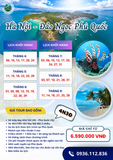  TOUR HÀ NỘI - ĐẢO NGỌC PHÚ QUỐC 4N3Đ 