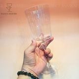  Ly Cocktail Sọc Chân Cao Ren 