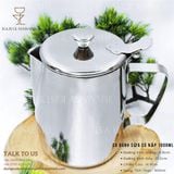  Ca Đánh Sữa Có Nắp 1000ml 
