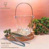  Xô Đá Thuỷ Tinh Nhỏ 