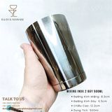  Mixing Inox 2 Đáy 500ml 