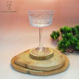  Ly Coupe Hoa Văn Chữ Thập 135ml 