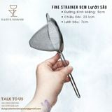  Fine Strainer 9cm Lưới Sâu 