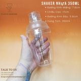  Shaker Nhựa 350ml 