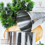  Bộ Shaker Crafthouse Không Đế Inox 