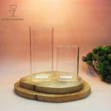  Ly Highball Vuông 370ml Không Logo 