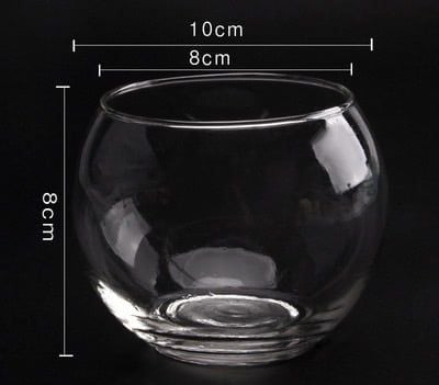  Ly tròn trơn size trung 