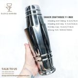  Bộ Shaker Crafthouse F1 Inox 