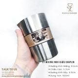  Ly Mixing Inox Kiểu Chaplin 