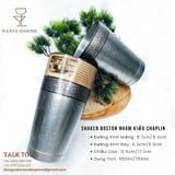 Bộ Shaker Boston Nhám Kiểu Chaplin 